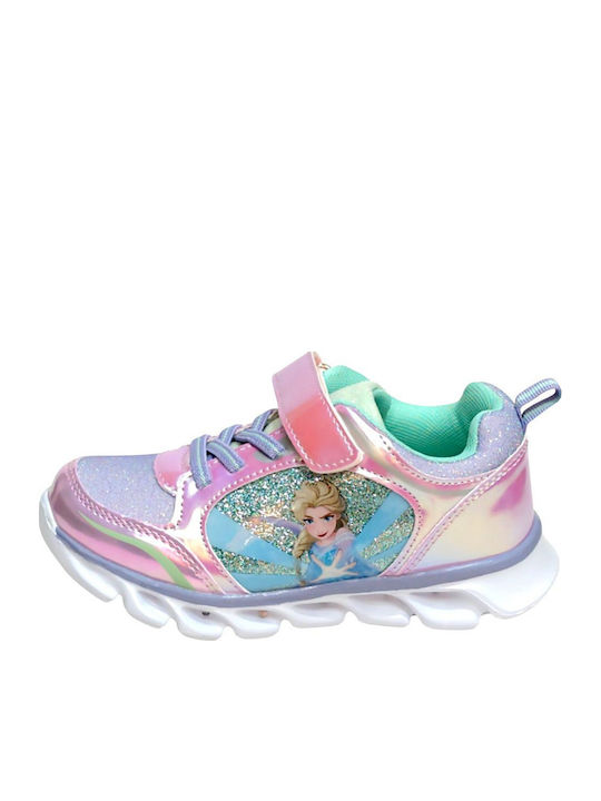 Παιδικά Sneakers με Σκρατς Λιλά