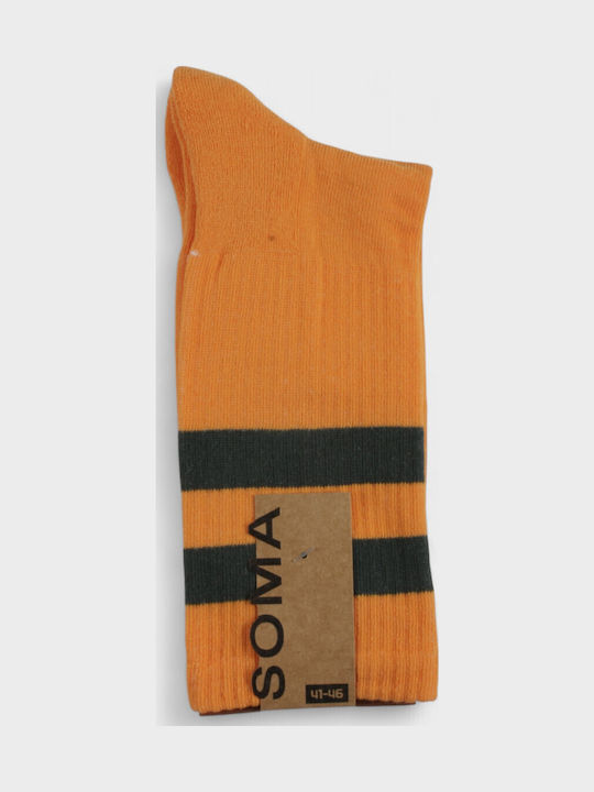 Soma Socks Ανδρικές Μονόχρωμες Κάλτσες Πολύχρωμες 3Pack
