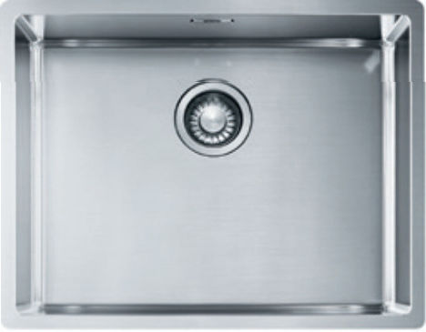 Franke Square BXX 210-54 3040100304 Undermount Sink Inox Satin W58xD45cm Silver