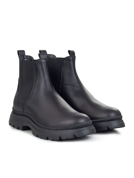Leather Black Chelsea Boots