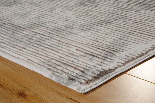 Tzikas Carpets Modern Bedroom Rugs Set Gray 392-0-335-75001-106 3pcs