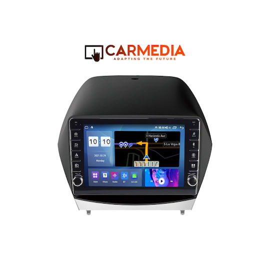 Carmedia Car Audio System for Hyundai iX35 2010-2015 (Bluetooth/USB/WiFi/GPS/Apple-Carplay/Android-Auto) with Touch Screen 10"