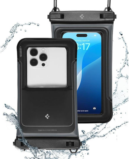 Spigen Wasserdichtes Gehäuse bis 6.9" Schwarz ACS09348