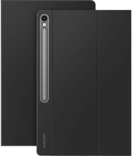 Samsung Flip Cover Durable With Keyboard In English US Black (Galaxy Tab S10 FE+ / Galaxy Tab S10 FE)