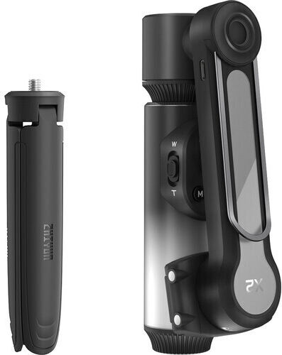 Zhiyun Smooth X2 Combo Gimbal за мобилни телефони с 3-осов стабилизатор и 3.5 часа работа Черен