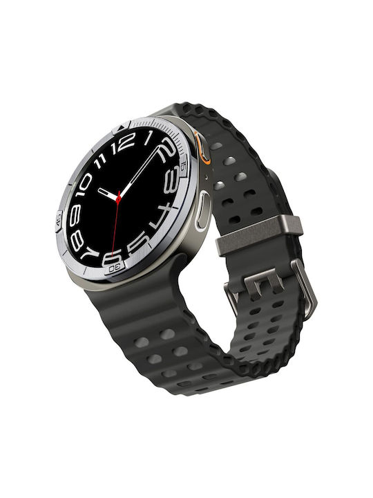 Spigen Bezel Protector in Silver color for Samsung Galaxy Watch 8 44mm