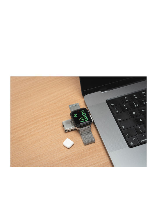 Yenkee Зарядно за Apple Watch Бялς