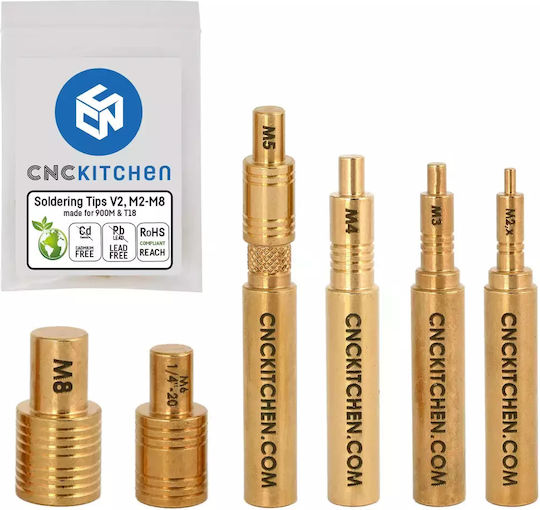 Soldering Tips V2.1 Compatible Hakko 900m T18