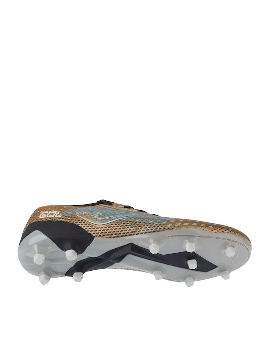 Joma Football Shoes with Cleats Gold