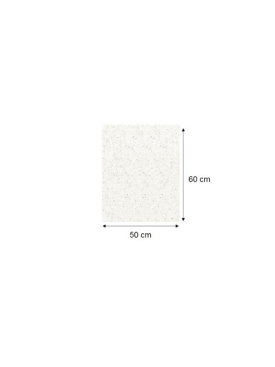 с плот за работа Sonoma Oak, White 50x46x85бр