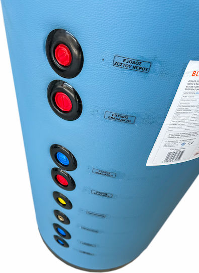 MasterSOL Boiler Λεβητοστασίου Glass 150lt με δύο Εναλλάκτες Τριπλής Ενέργειας