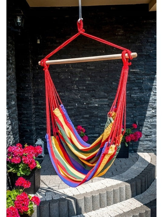 Scaun-Aiură material textil Multicoloră 100x100buc