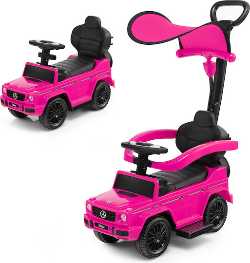 Costway Baby Walker Car Ride On with Sounds TQ10076PI Pink