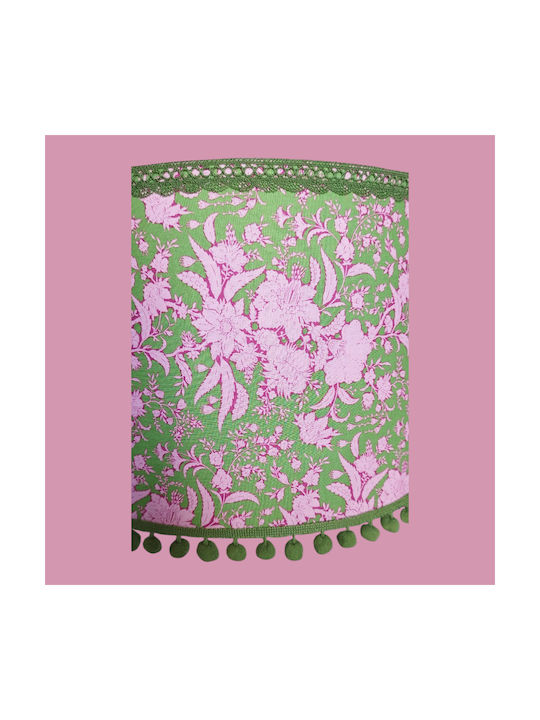 Oxygen Green&pink Negative Lumina Suspendată Verde Cu Bază De Bec E27 35x20cm
