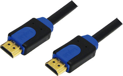 LogiLink HDMI 1.4 High Speed 1080p 120Hz Cable HDMI male - HDMI male 5m Μπλε