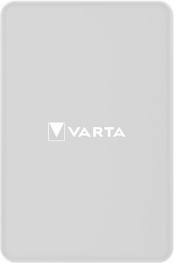 Varta Mag Pro MagSafe Power Bank 10000mAh 20W με 2 Θύρες USB-C Power Delivery Λευκό