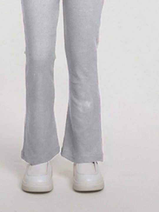 Kinder Leggings Lang Gray