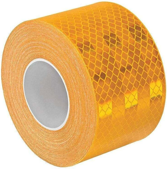Gelbes Reflexband 25m Wabenkasten Auto