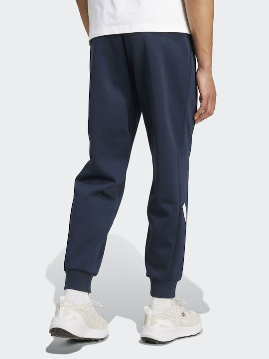 Training Jogginghose mit Gummizug Blau