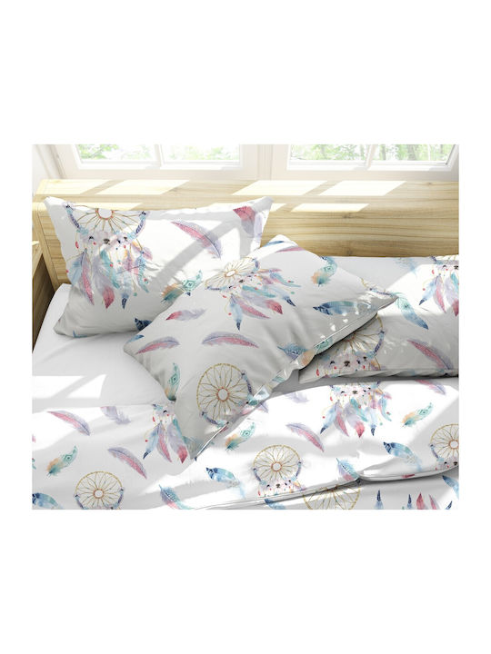 Alcam Duvet Set Semi-double 180x200cm Dream Catcher Multicolour 3pcs