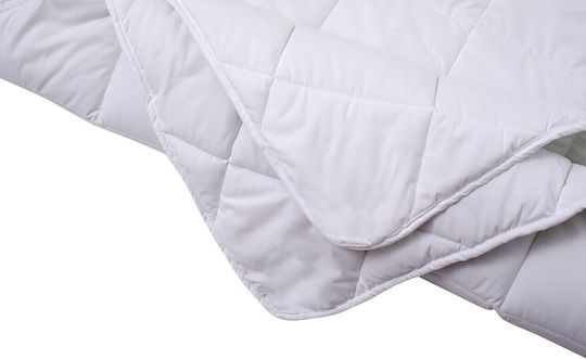 Alcam Duvet Semi-double 180x200cm Blanche 350 GSMGsm