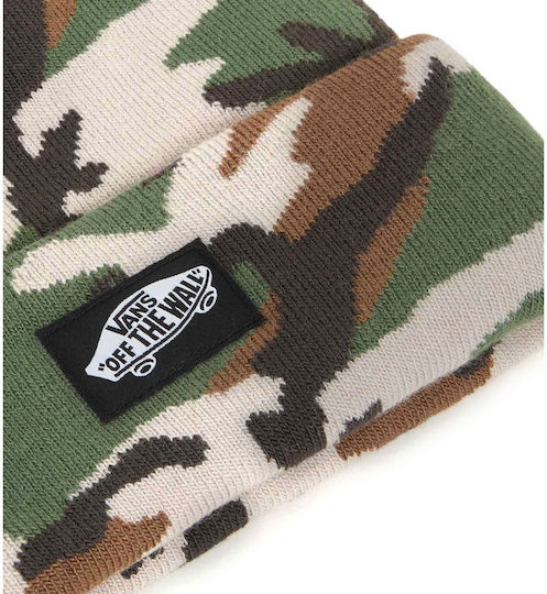 Tall Cuff Шапка Мъжки Шапка в Зелен цвят