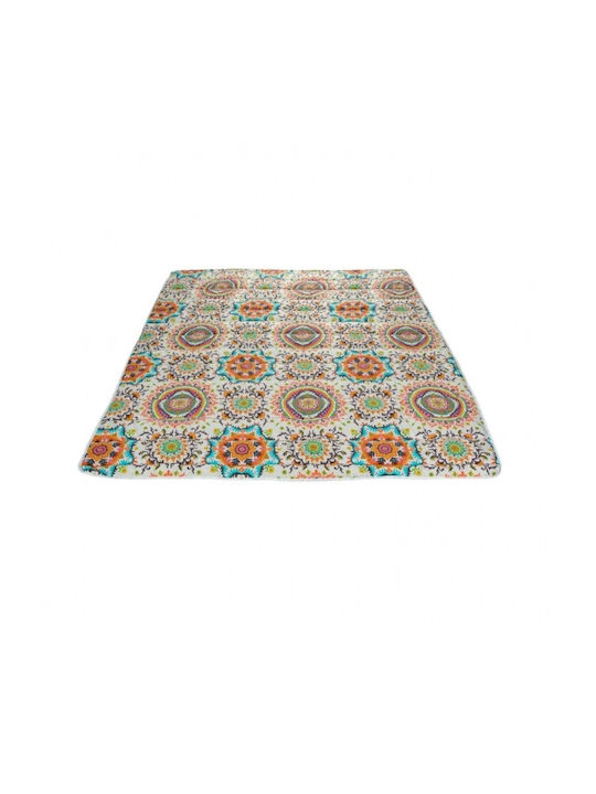 Alcam Пухено Двойно 200x220бр Kantha Многоцветен 250 г/м²Gsm