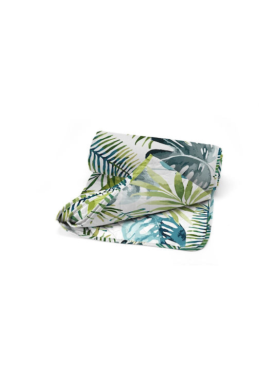 Alcam Jungle Cuvertură Dublu Microfibra Verde 210x220cm