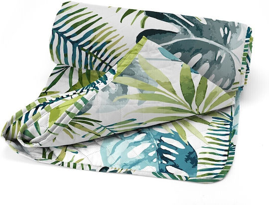 Alcam Jungle Pătură Dublă Verde 210x220cm