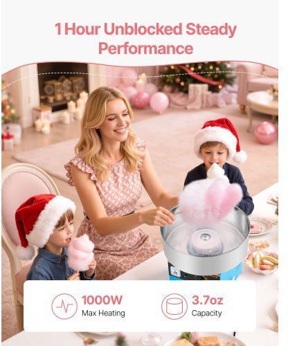 Vevor Candy Floss Maker 12.192cm Blue