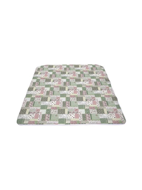 Alcam Garden Tagesdecke Doppelbett Mikrofaser Grün 210x240cm