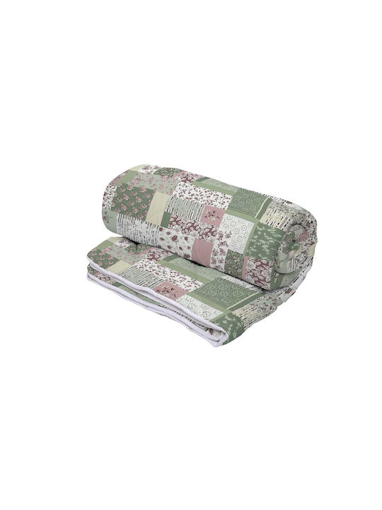 Alcam Garden Tagesdecke Doppelbett Mikrofaser Grün 210x240cm