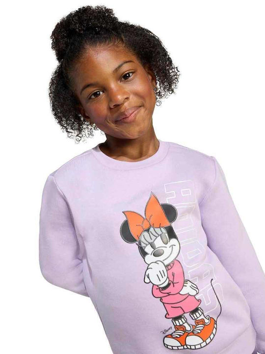 Kids' Set with Leggings Winter 2pcs Lilac Disney Minnie Mouse