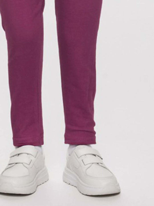 Kinder-Set mit Leggings Winter 2Stück Pink Unicorn Witch