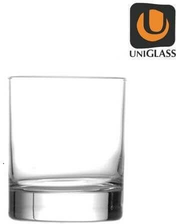 Uniglass Classico Ποτήρι Ουίσκι Γυάλινο 300ml
