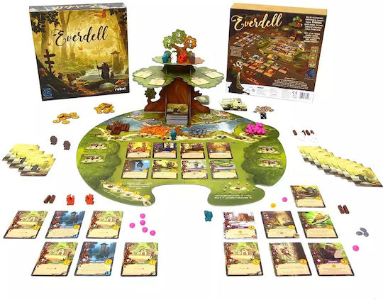 Board Game Everdell (PL) for 1-4 Players 13+ Years Old (PL) Rebel Games
