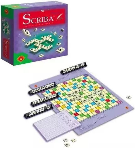 Board Game Scriba Travel for 1-4 Players 8+ Years Old (PL) Alexander Toys