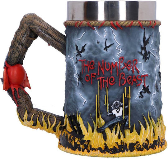 Halba de bere Iron Maiden Number Beast 18cm