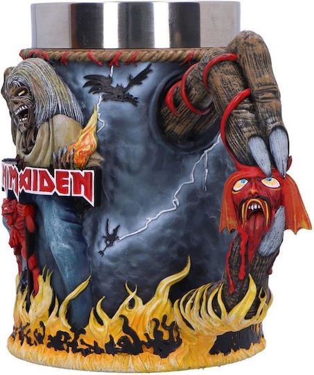 Iron Maiden Number Beast Κανάτα Μπύρας 18cm