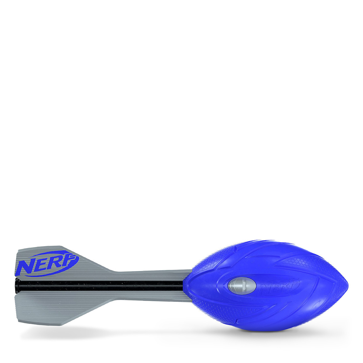Balón Nerf Vortex Aero Howler | Pelota De Espuma Con Aullido Aerodinámico, Azul Y Gris, Lanzamiento De Largo Alcance