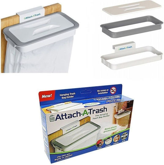 Bag Support Base for Bag Attach-A-Trash Plastic White