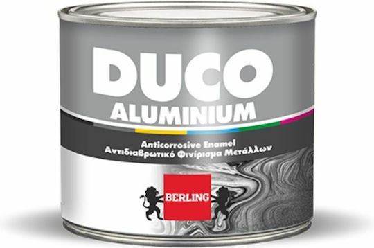 Berling Culoarea lacului Anticoroziv Soluție solventă Duco Aluminium 0.2lt Aluminiu