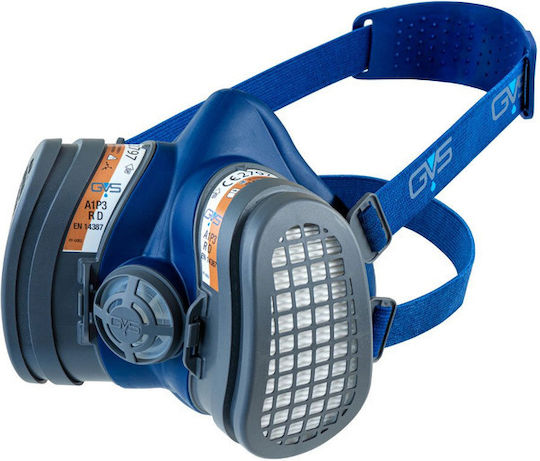 GVS Mask Half Face with Replaceable Filters Elipse A1P3 Respirator