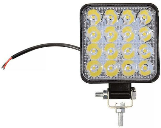 LED Прожектор За Кола Мотоциклет ATV 8.5x8.5x8.5 См