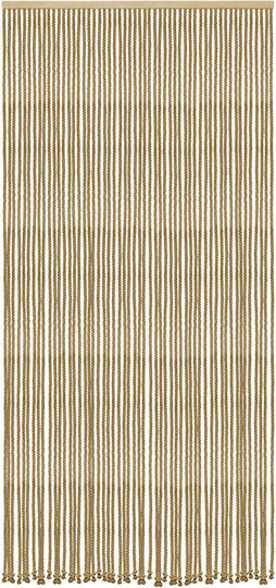 Atmosphera Fabric Door Curtain Beige 90x200cm 5530061