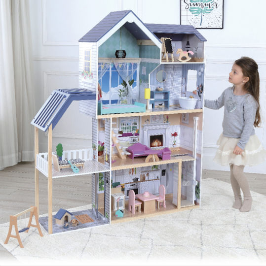 Gerardo’s Toys Ξύλινο Κουκλόσπιτο