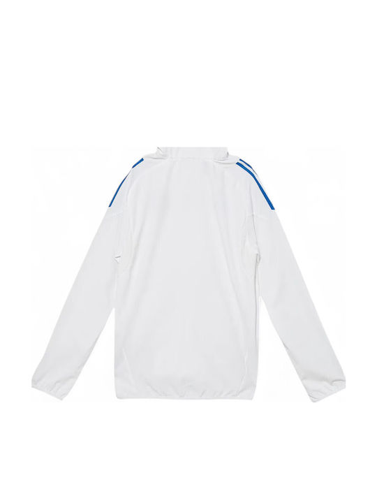 Kids' Sports Jacket with Lining White