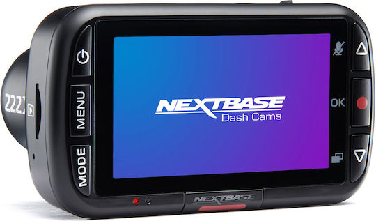 Nextbase Dual Car Dvr Camera Rear View 2.5" Led Display 140° Viewing Angle Night Vision Intelligent Parking Mode Magnetic Mount Charging