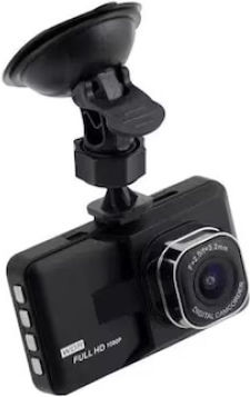 Cameră Auto Dash Full HD Unghi de Vizualizare 170° Senzor G Integrat Ecran LCD Negru