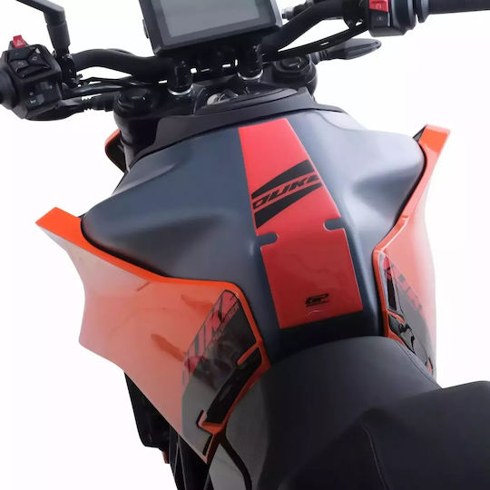 Gpk 3d Set Tank Pad Ktm Duke 250 2024-2025 Orange Black